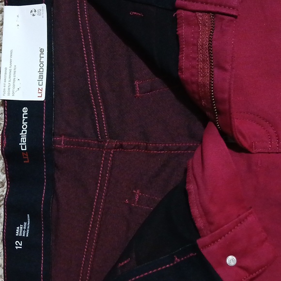 NWT Liz Clairborne Secretly Slimming Tummy Sara Mid-rise Shorts - Picture 5 of 15